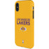NBA Los Angeles Lakers Standard - Gold iPhone X Pro Case