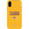 NBA Los Angeles Lakers Standard - Gold iPhone XR Pro Case