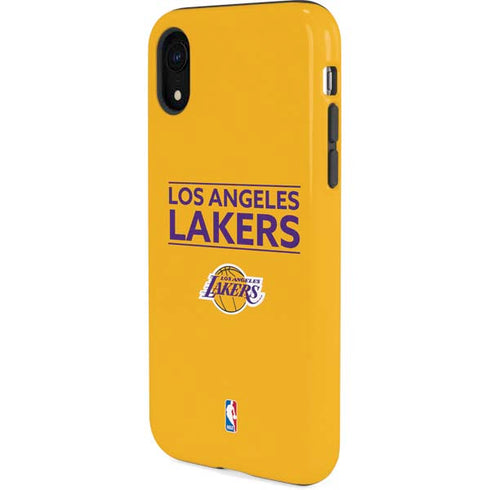 NBA Los Angeles Lakers Standard - Gold iPhone XR Pro Case