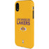 NBA Los Angeles Lakers Standard - Gold iPhone XR Pro Case