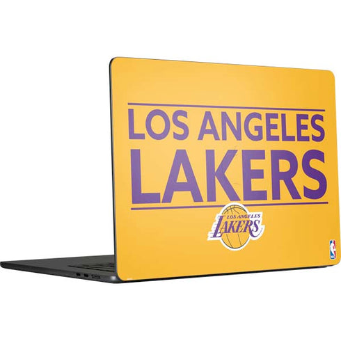 NBA Los Angeles Lakers Standard - Gold MacBook Air 15 in (2023) Skin