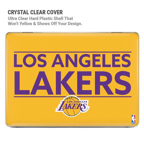 NBA Los Angeles Lakers Standard - Gold MacBook Air 15in (2023-2025) Case plus Skin
