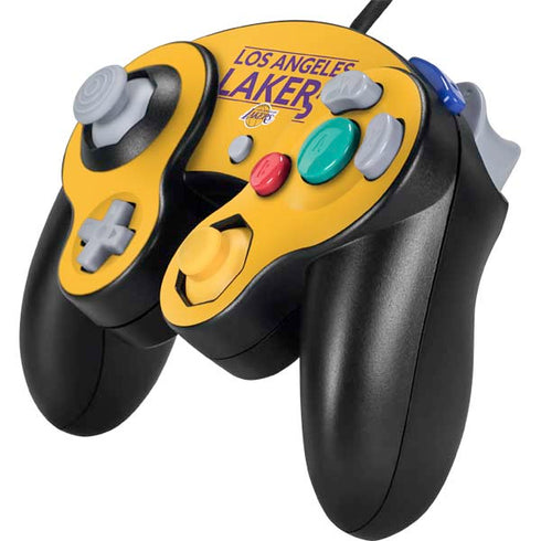 NBA Los Angeles Lakers Standard - Gold Nintendo GameCube Controller Skin