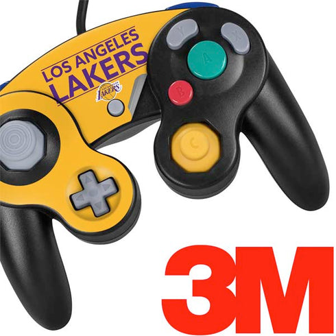 NBA Los Angeles Lakers Standard - Gold Nintendo GameCube Controller Skin