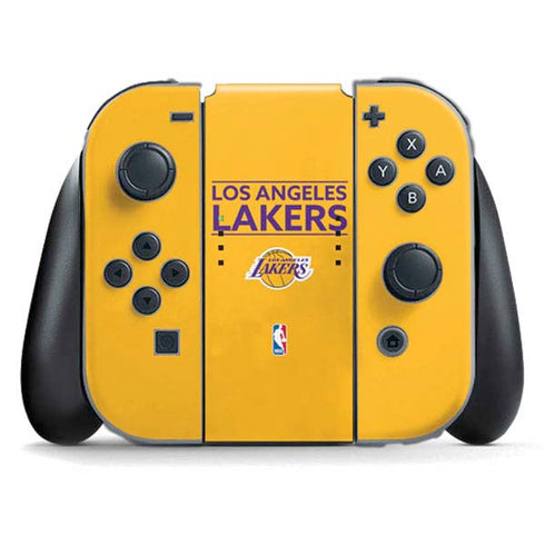 NBA Los Angeles Lakers Standard - Gold Nintendo Switch (2017-2021) Joy-Con Controller Skin