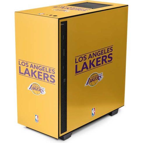 NBA Los Angeles Lakers Standard - Gold NZXT H510 Compact ATX Mid-Tower Case Skin