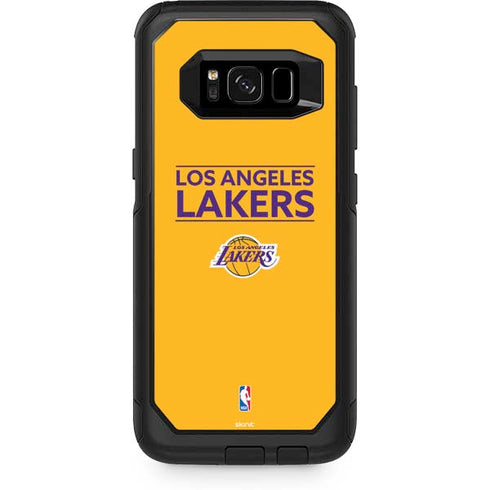 NBA Los Angeles Lakers Standard - Gold Otterbox Commuter Galaxy Skin