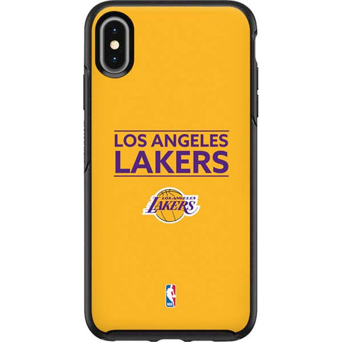 NBA Los Angeles Lakers Standard - Gold Otterbox Symmetry iPhone Skin
