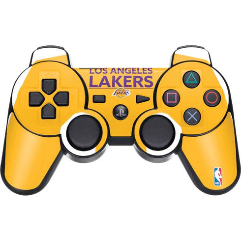 NBA Los Angeles Lakers Standard - Gold PS3 Dual Shock wireless controller Skin