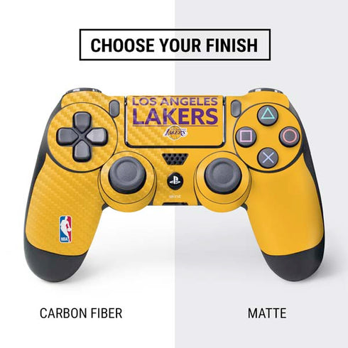 NBA Los Angeles Lakers Standard - Gold PS4 Controller Skin