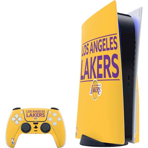 NBA Los Angeles Lakers Standard - Gold PS5 Bundle Skin