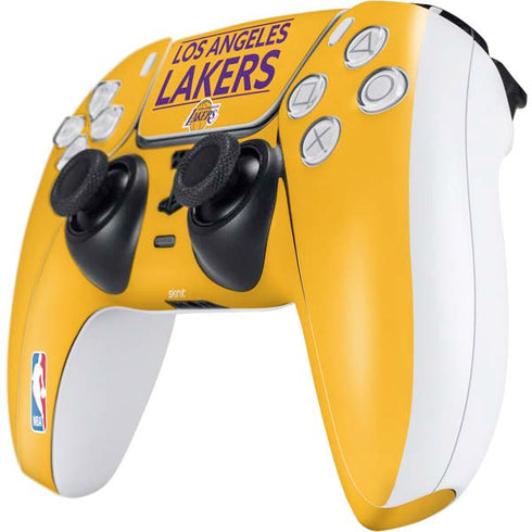 NBA Los Angeles Lakers Standard - Gold PS5 Controller Skin