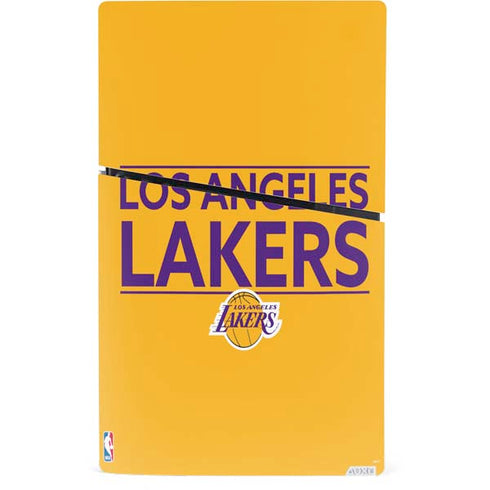 NBA Los Angeles Lakers Standard - Gold PS5 Slim Digital Edition Bundle Skin