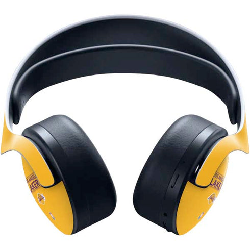 NBA Los Angeles Lakers Standard - Gold PULSE 3D Wireless Headset for PS5 Skin