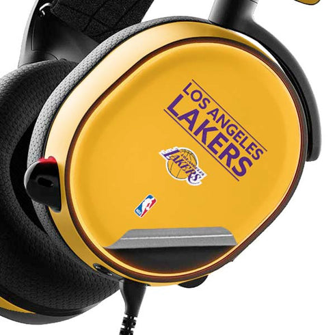 NBA Los Angeles Lakers Standard - Gold SteelSeries Arctis 5 Skin