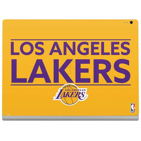NBA Los Angeles Lakers Standard - Gold Surface Book 2 13.5in Skin