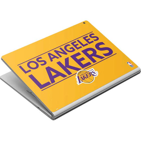 NBA Los Angeles Lakers Standard - Gold Surface Book Skin