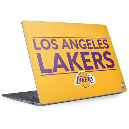 NBA Los Angeles Lakers Standard - Gold Surface Laptop 2 Skin