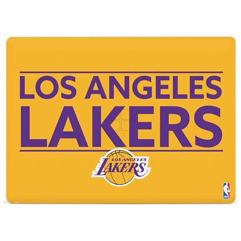 NBA Los Angeles Lakers Standard - Gold Surface Laptop 2 Skin
