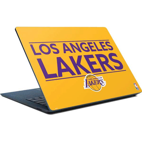 NBA Los Angeles Lakers Standard - Gold Surface Laptop Skin