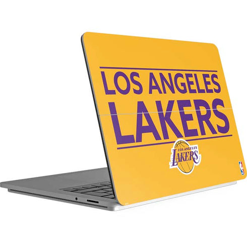 NBA Los Angeles Lakers Standard - Gold Surface Laptop Studio Skin