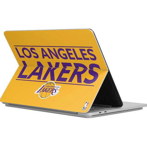 NBA Los Angeles Lakers Standard - Gold Surface Laptop Studio Skin