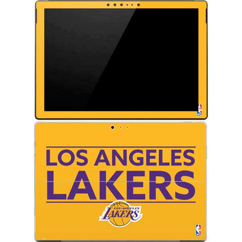 NBA Los Angeles Lakers Standard - Gold Surface Pro 4 Skin