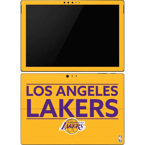 NBA Los Angeles Lakers Standard - Gold Surface Pro 6 Skin