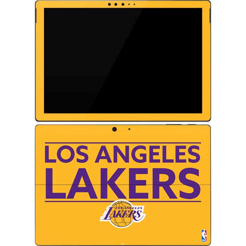NBA Los Angeles Lakers Standard - Gold Surface Pro 7 Skin