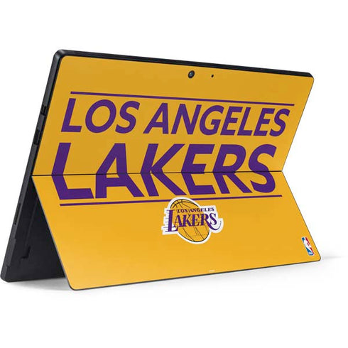 NBA Los Angeles Lakers Standard - Gold Surface Pro 7 Skin