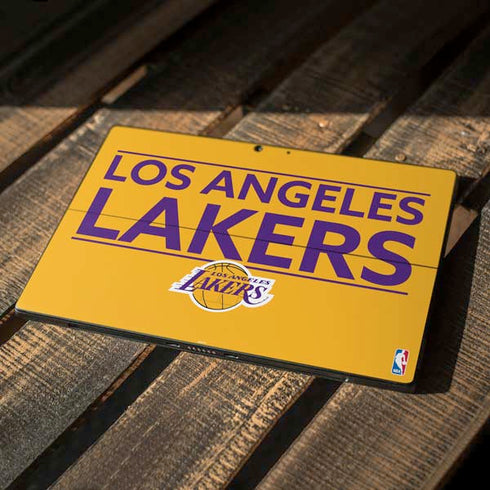 NBA Los Angeles Lakers Standard - Gold Surface Pro 7 Skin