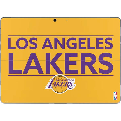 NBA Los Angeles Lakers Standard - Gold Surface Pro 8 Skin
