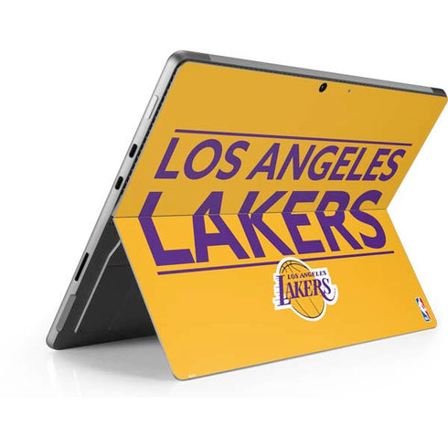 NBA Los Angeles Lakers Standard - Gold Surface Pro 8 Skin