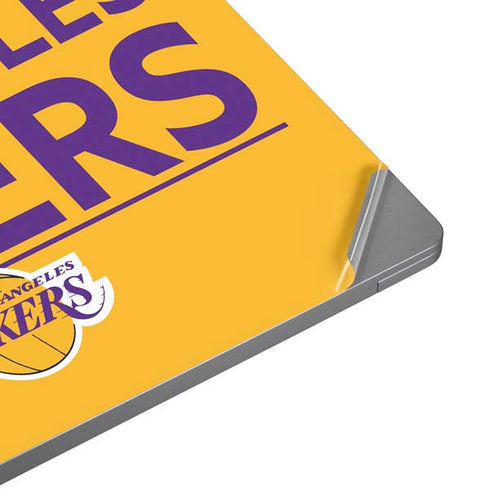NBA Los Angeles Lakers Standard - Gold Universal Laptop 13in (10.6 x 7.6in) Skin