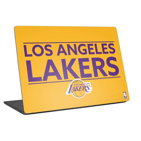 NBA Los Angeles Lakers Standard - Gold Universal Laptop 16in (13 x 9.4in) Skin