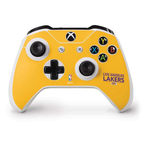 NBA Los Angeles Lakers Standard - Gold Xbox One S Controller Skin