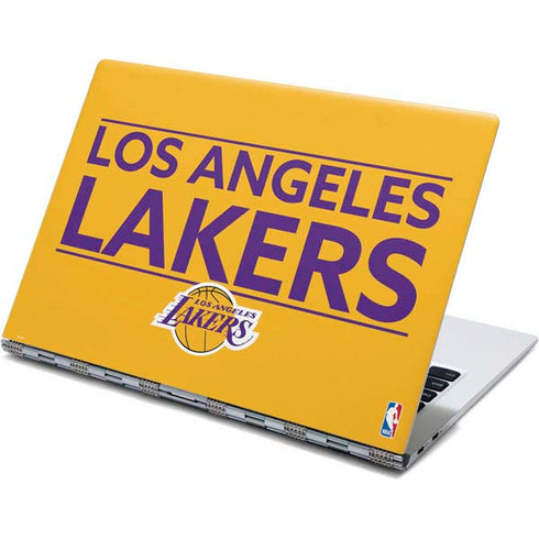 NBA Los Angeles Lakers Standard - Gold Yoga 910 2-in-1 14in Touch-Screen Skin