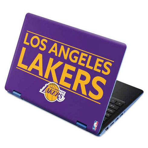 NBA Los Angeles Lakers Standard - Purple Aspire R11 11.6in Skin