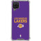 NBA Los Angeles Lakers Standard - Purple Galaxy A12 Clear Case