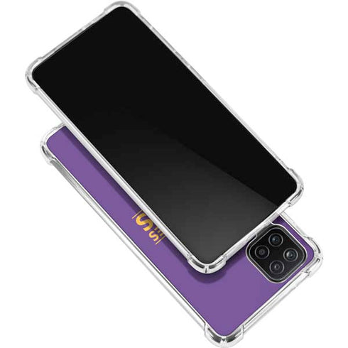 NBA Los Angeles Lakers Standard - Purple Galaxy A12 Clear Case
