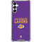NBA Los Angeles Lakers Standard - Purple Galaxy A14 5G Clear Case