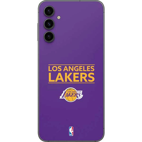 NBA Los Angeles Lakers Standard - Purple Galaxy A14 5G Skin