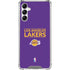 NBA Los Angeles Lakers Standard - Purple Galaxy A15 5G Clear Case