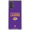 NBA Los Angeles Lakers Standard - Purple Galaxy A32 5G Clear Case