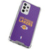NBA Los Angeles Lakers Standard - Purple Galaxy A53 5G Clear Case