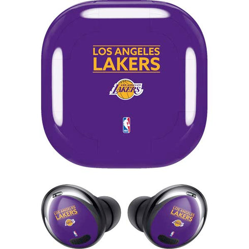 NBA Los Angeles Lakers Standard - Purple Galaxy Buds Pro Skin