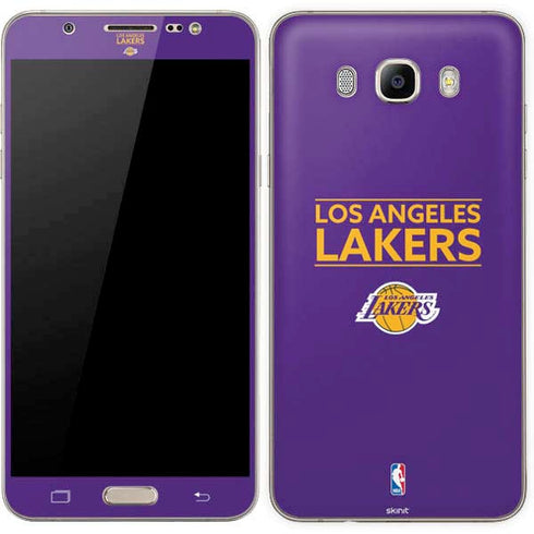 NBA Los Angeles Lakers Standard - Purple Galaxy J7 Skin