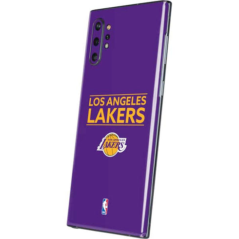 NBA Los Angeles Lakers Standard - Purple Galaxy Note 10 Plus Skin