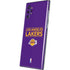 NBA Los Angeles Lakers Standard - Purple Galaxy Note 10 Plus Skin