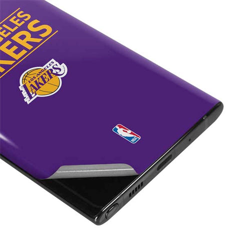 NBA Los Angeles Lakers Standard - Purple Galaxy Note 10 Plus Skin